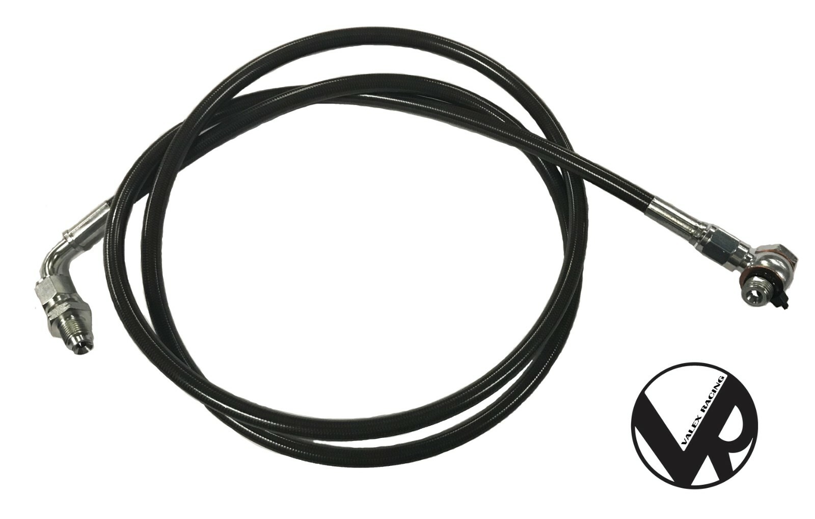 Stainless Black Complete Replacement Clutch Line For 09-14 Honda Fit / Jazz GE
