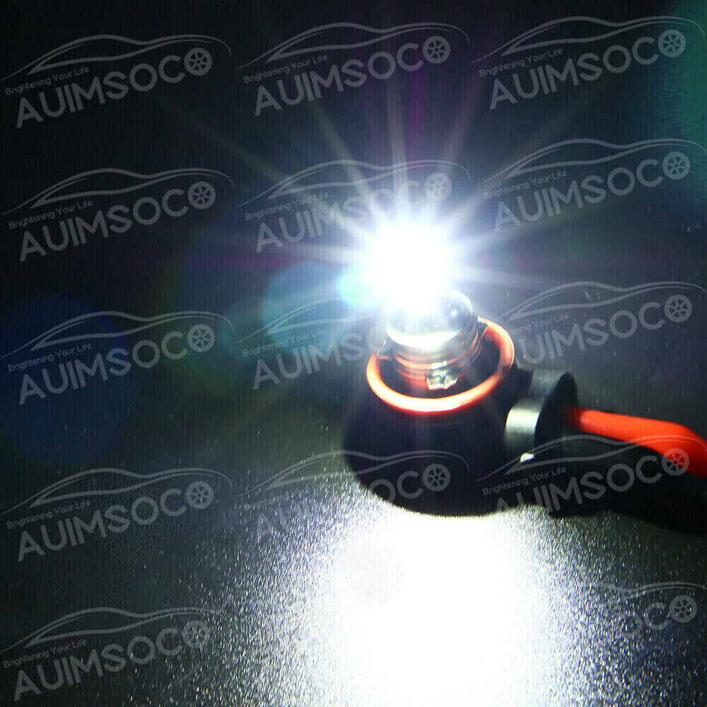 LED Headlight Bulbs Combo Kit 9005 + H11 High Low Beam 6500K White Super Bright