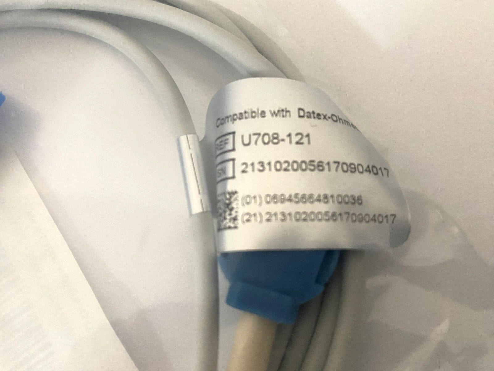 GE OxyTip SpO2 Adapter Cable E708-1210 OEM NEW
