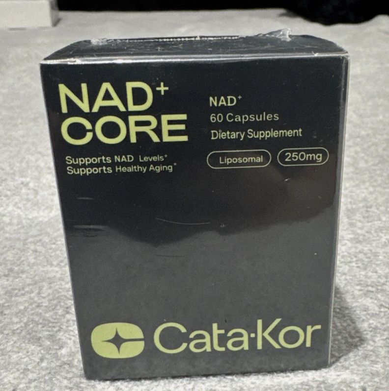 CATAKOR NAD+ core NAD+ Supplement for Skin Aging Support 60 caps 250m