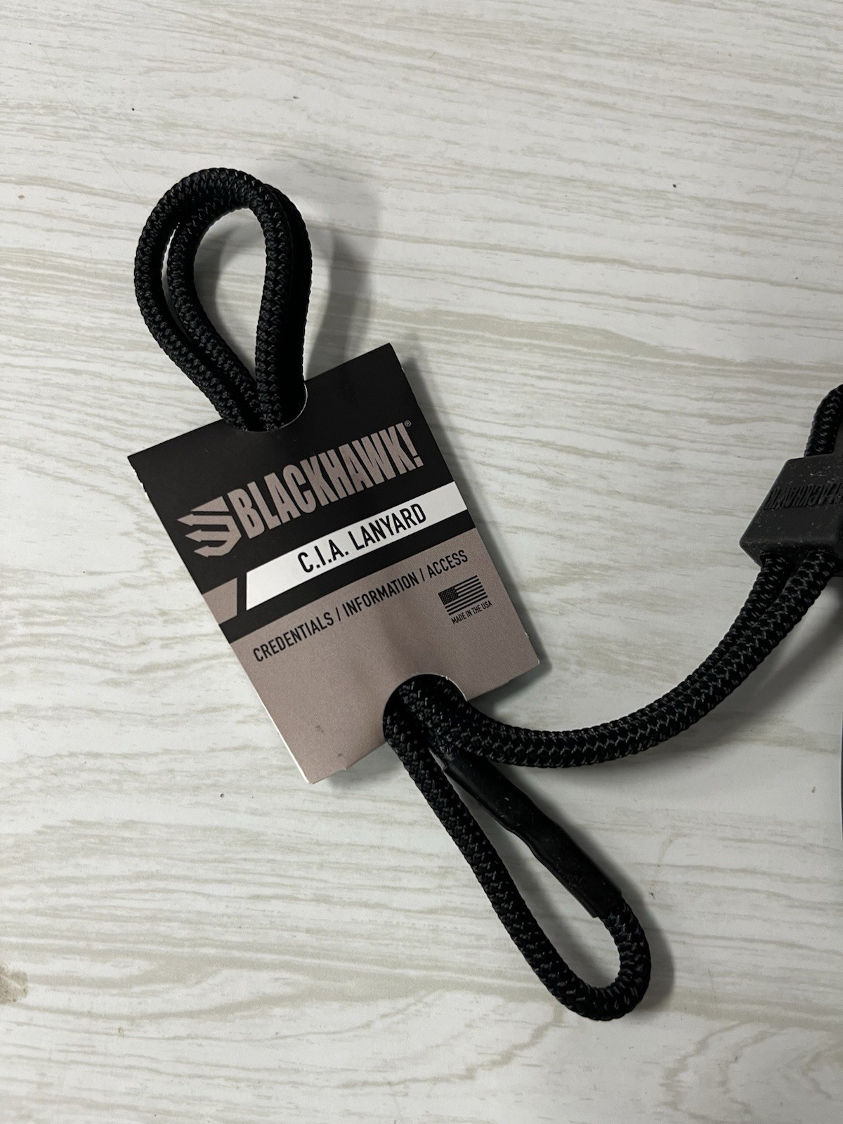 BlackHawk C.I.A. - For Credential, Information, Access.