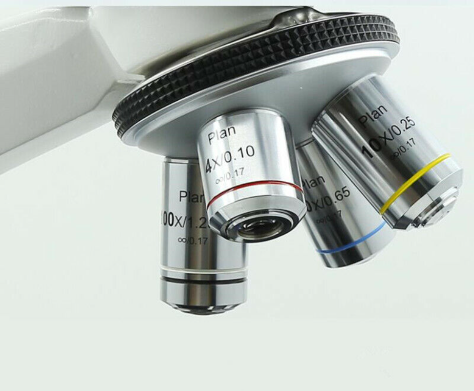 1PC 4X 10X 20X 40X 60X 100X Infinity Plan Objective Lens for Olympus Microscope