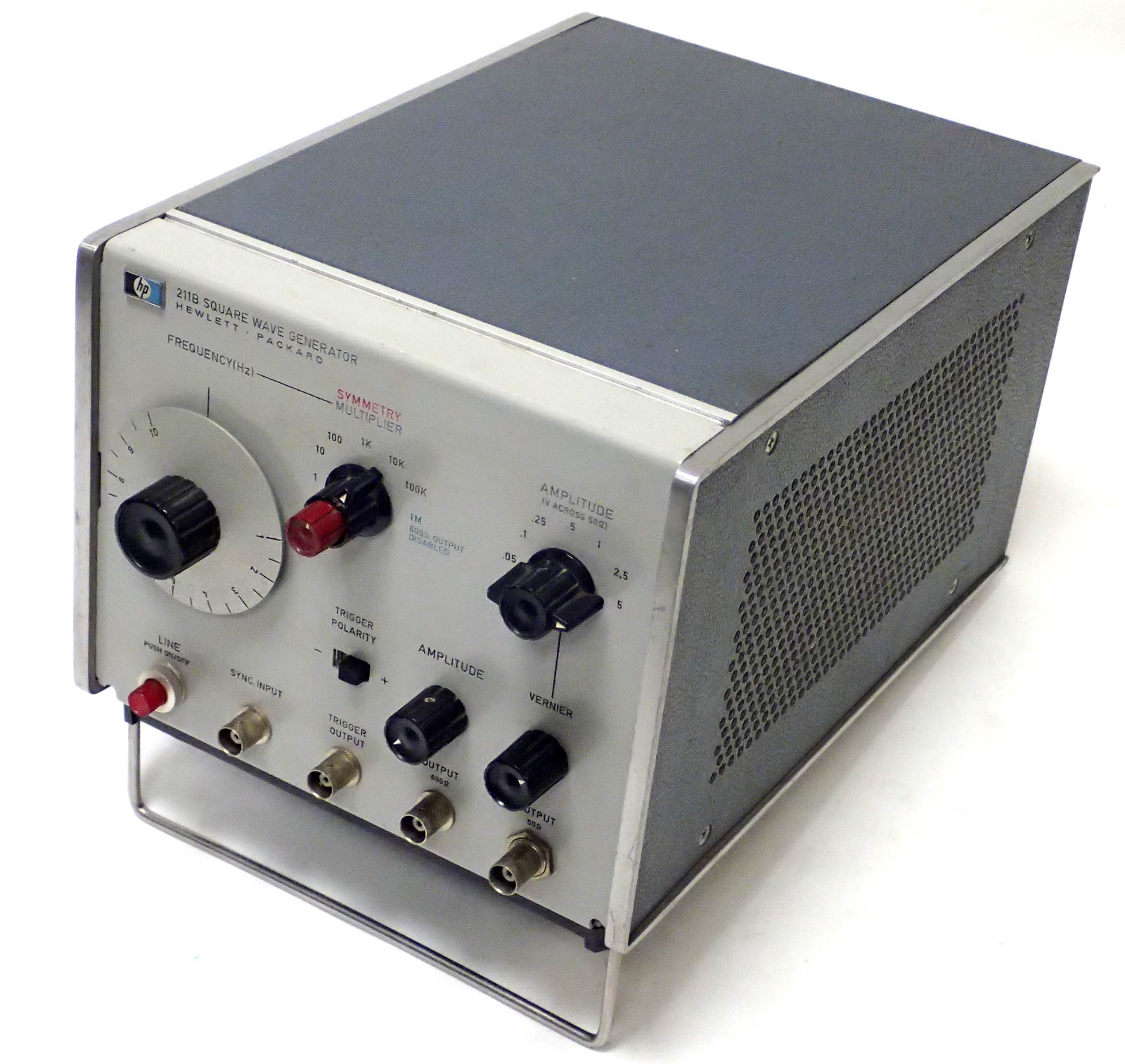 TESTED! HEWLETT PACKARD 211B SQUARE WAVE GENERATOR 115/230 V 50-400Hz 23W