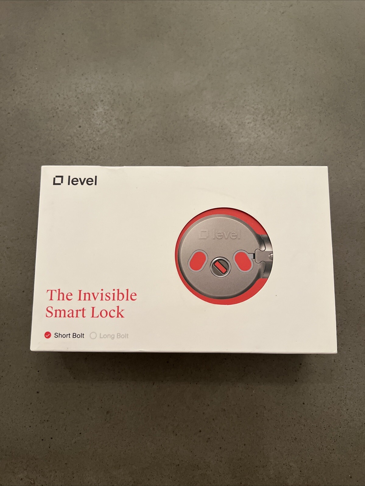 Level Lock Bolt Smart Lock DVT 0837 Short Backset