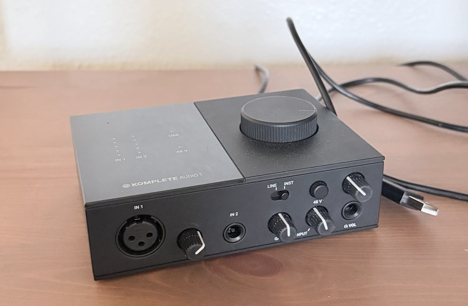 Native Instruments Komplete Audio 1 USB Audio Interface, Phantom Power, XLR