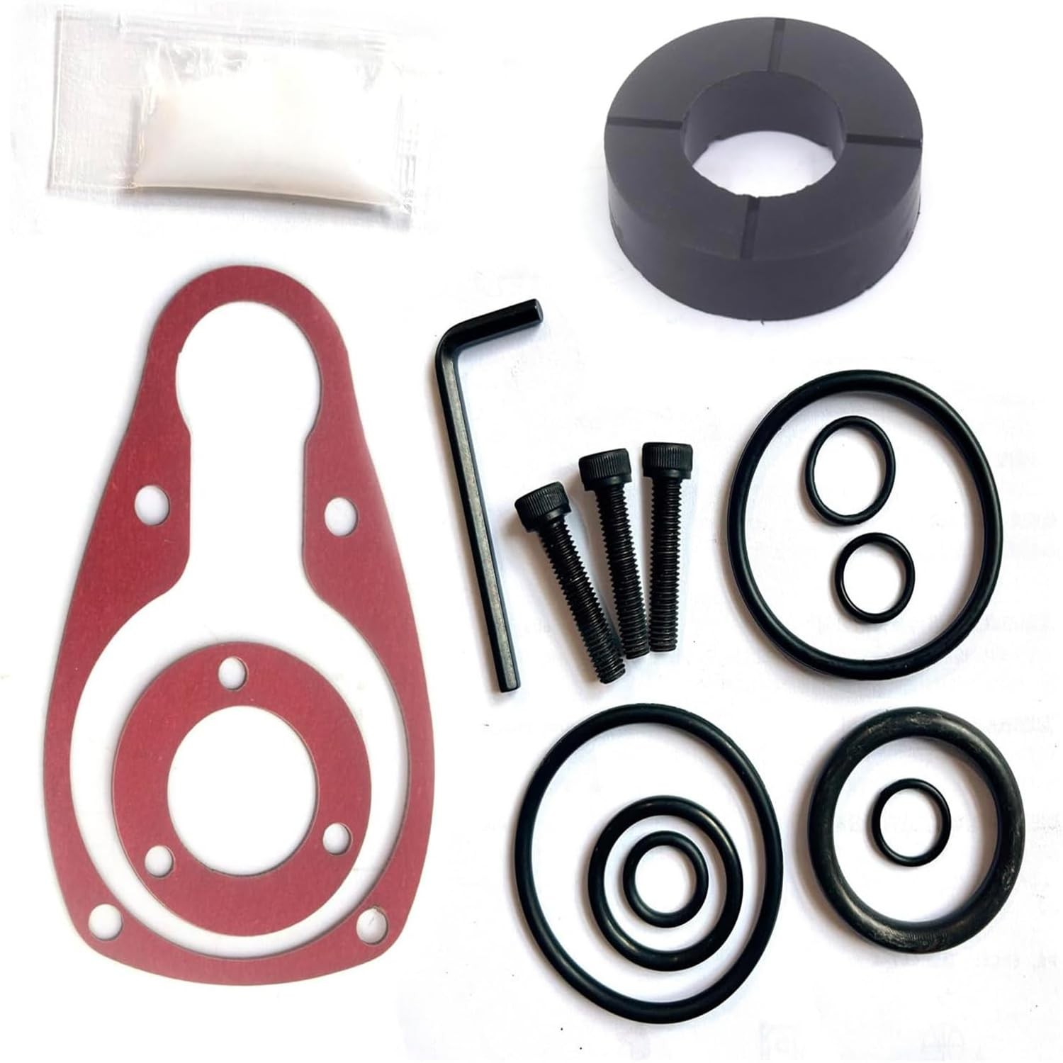 Ptazucv ORK6 O-Ring Repair Kit 105043 Bumper Compatible with BOSTITCH Black