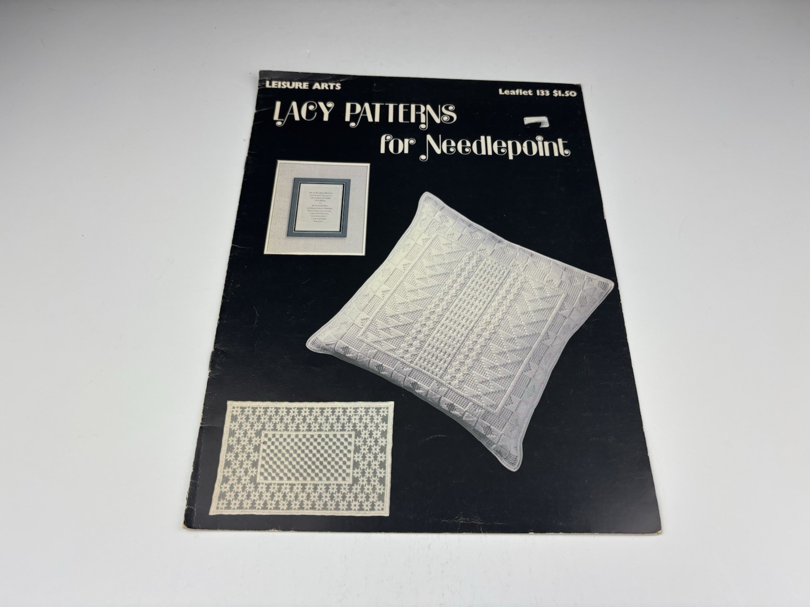Vintage Back Issue of Leisure Arts Lacy Patterns for Needlepoint 2W