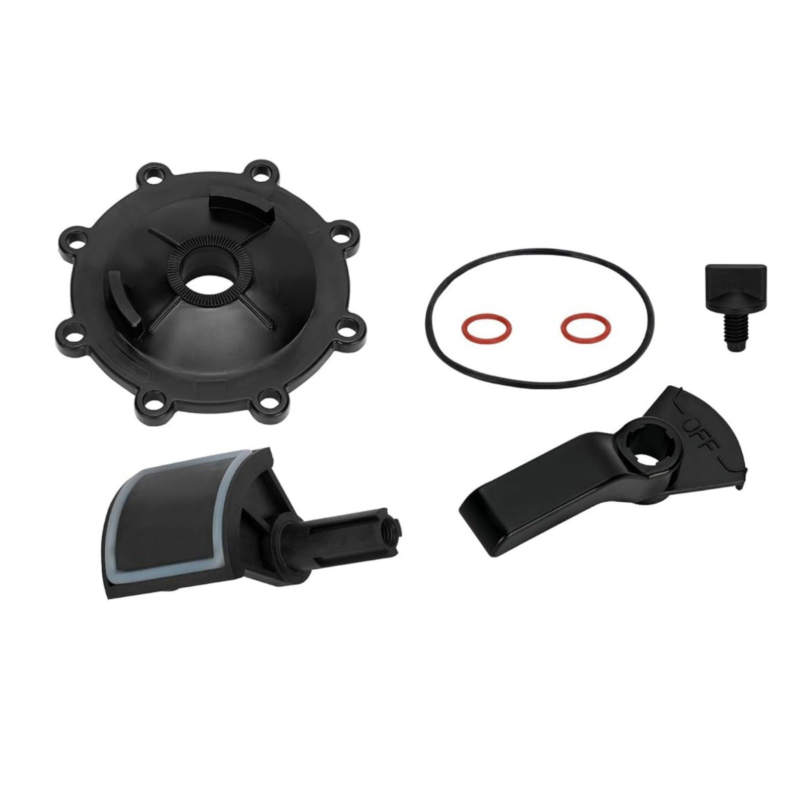 3-Port Pool Valve Rebuild Kit 4603 Knob For Jandy Never Lube Positive Seal 4717