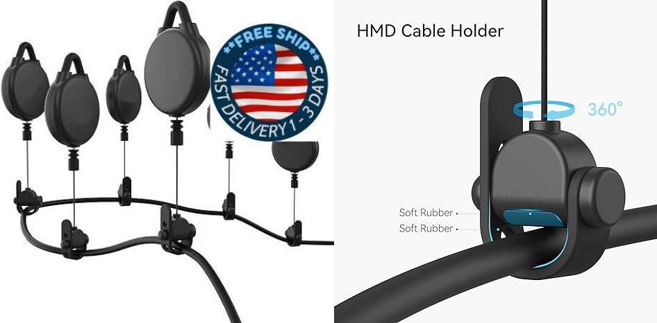 [Versión Pro] Diseño de gestión de cables VR 6 paquetes compatibles con sistema.