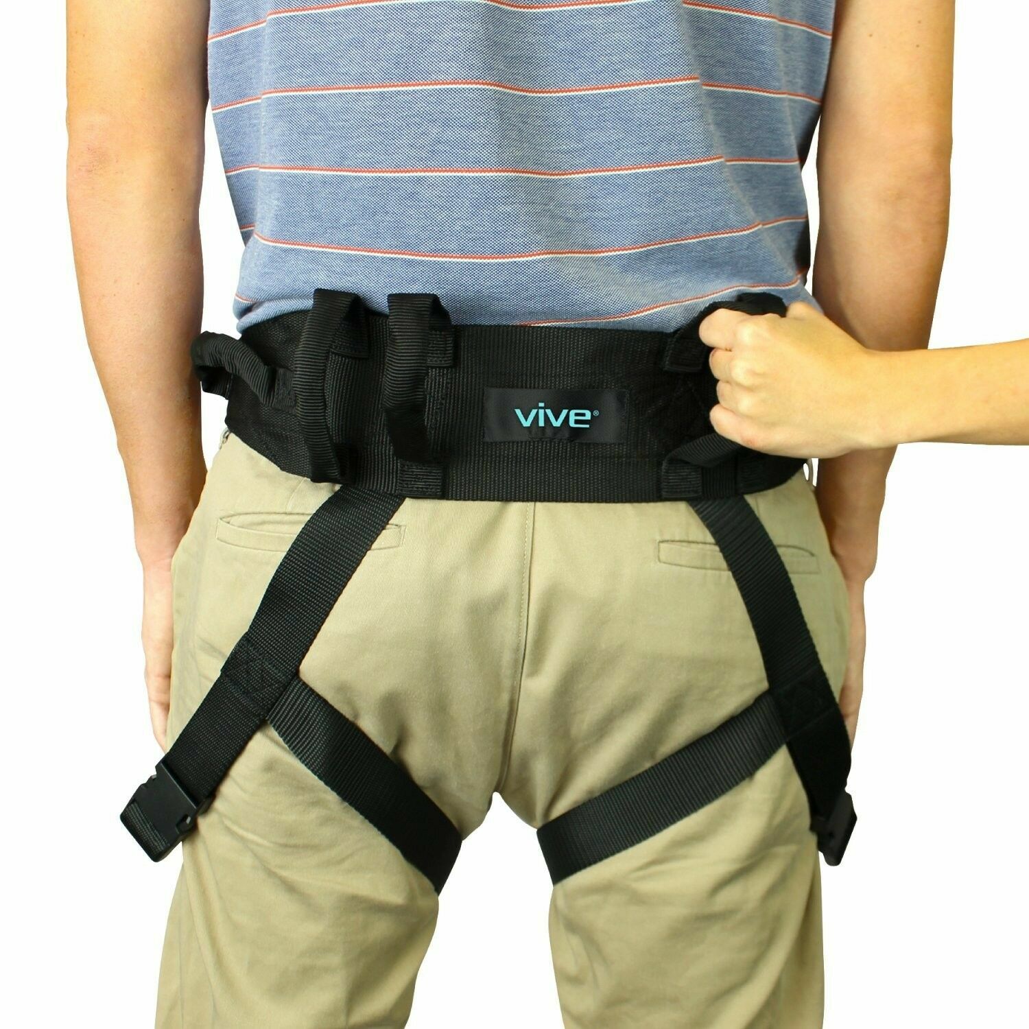 Transfer Belt Secure Leg Loops Safety Comfort Gait Assist Device..FREE SHIPPING!