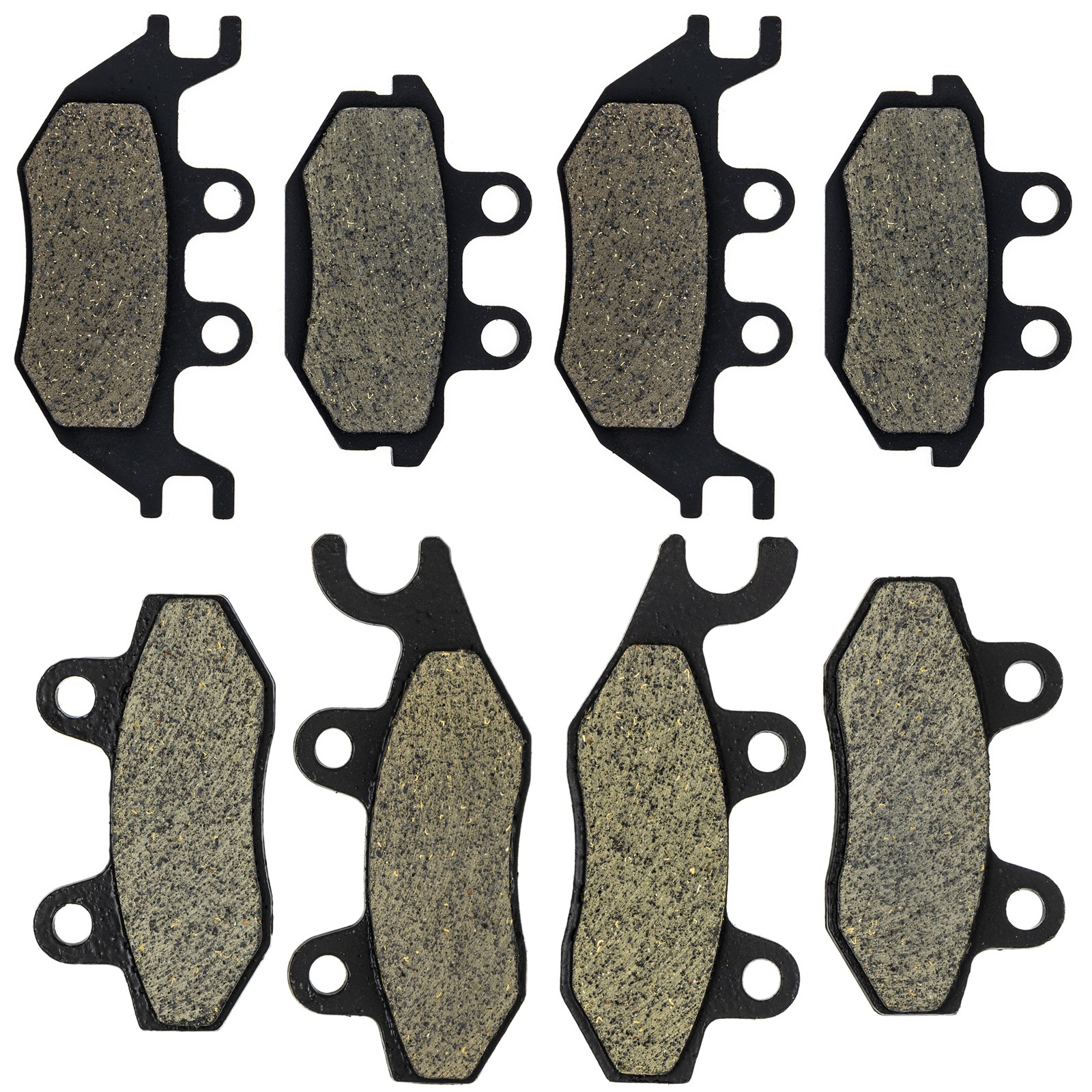 NICHE Brake Pad Set for Kawasaki Mule PRO FXT FX FXR DX DXT Organic