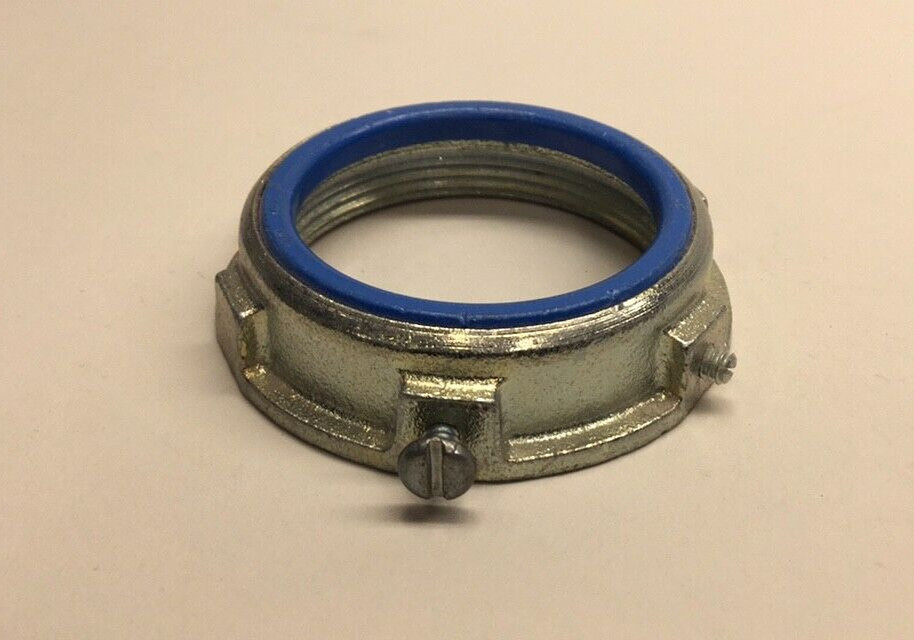 Thomas & Betts 3875 Grounding Bushing 2" Malleable Iron Zinc