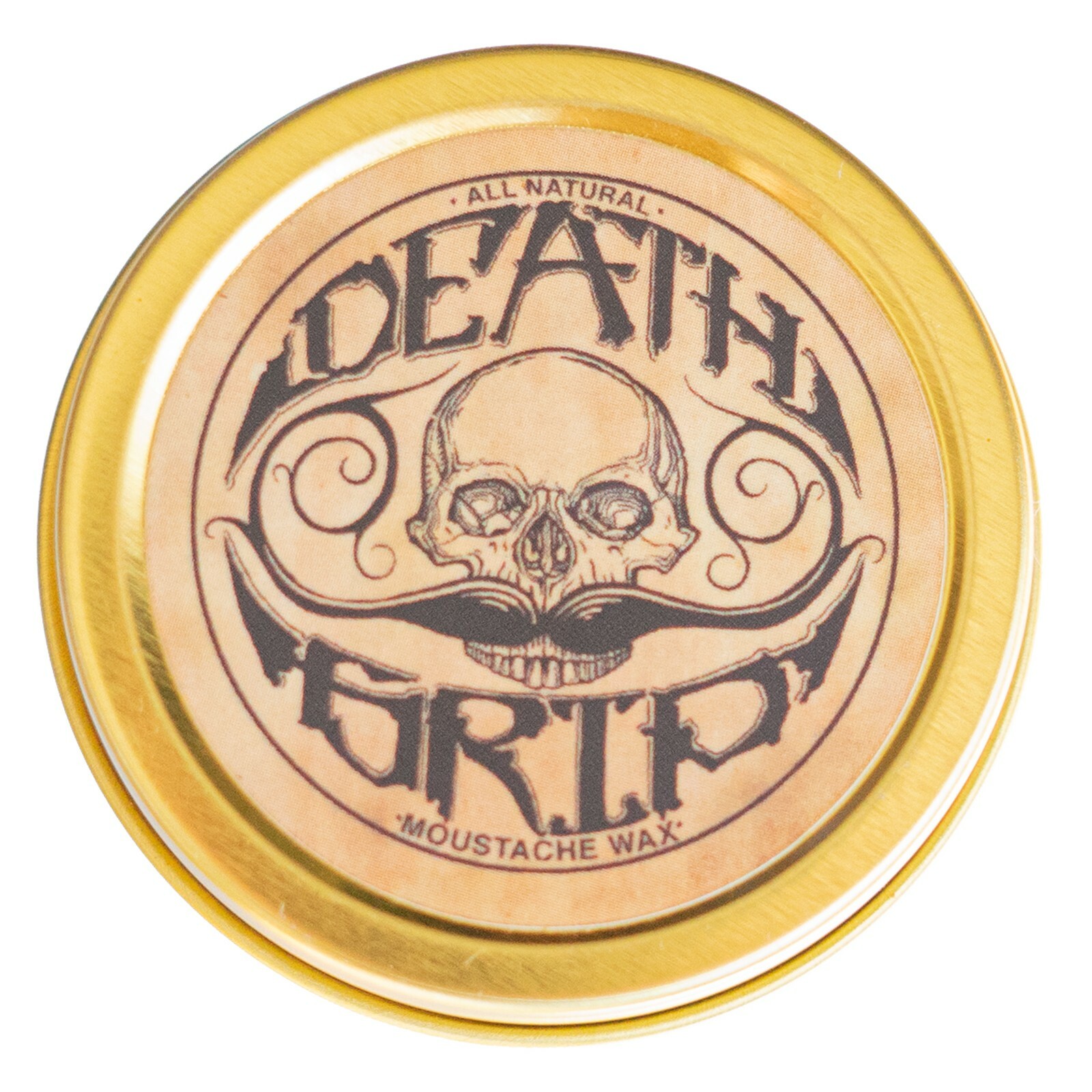 Death Grip Mustache Wax™ - All Natural (1 oz)
