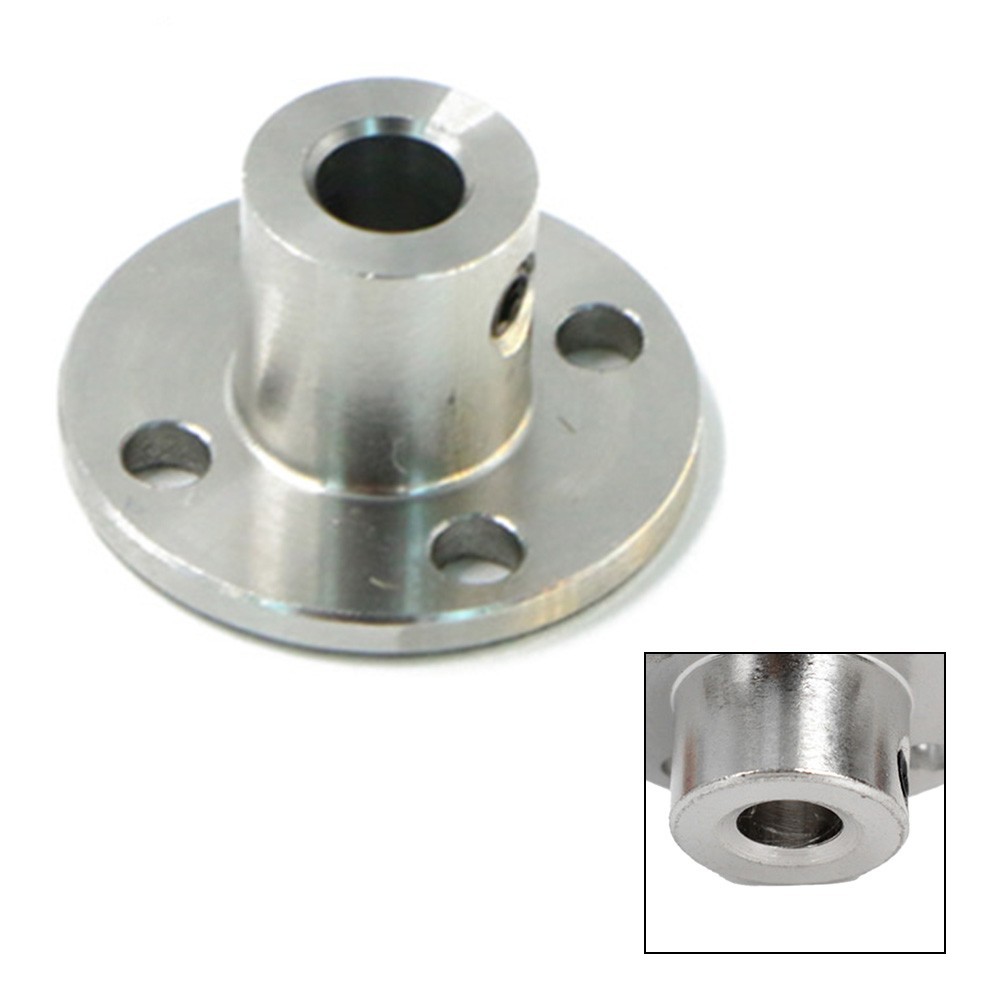 Flange Coupling Screws Shaft Coupling 6mm Inner Diameter 8pcs Fixing Screws