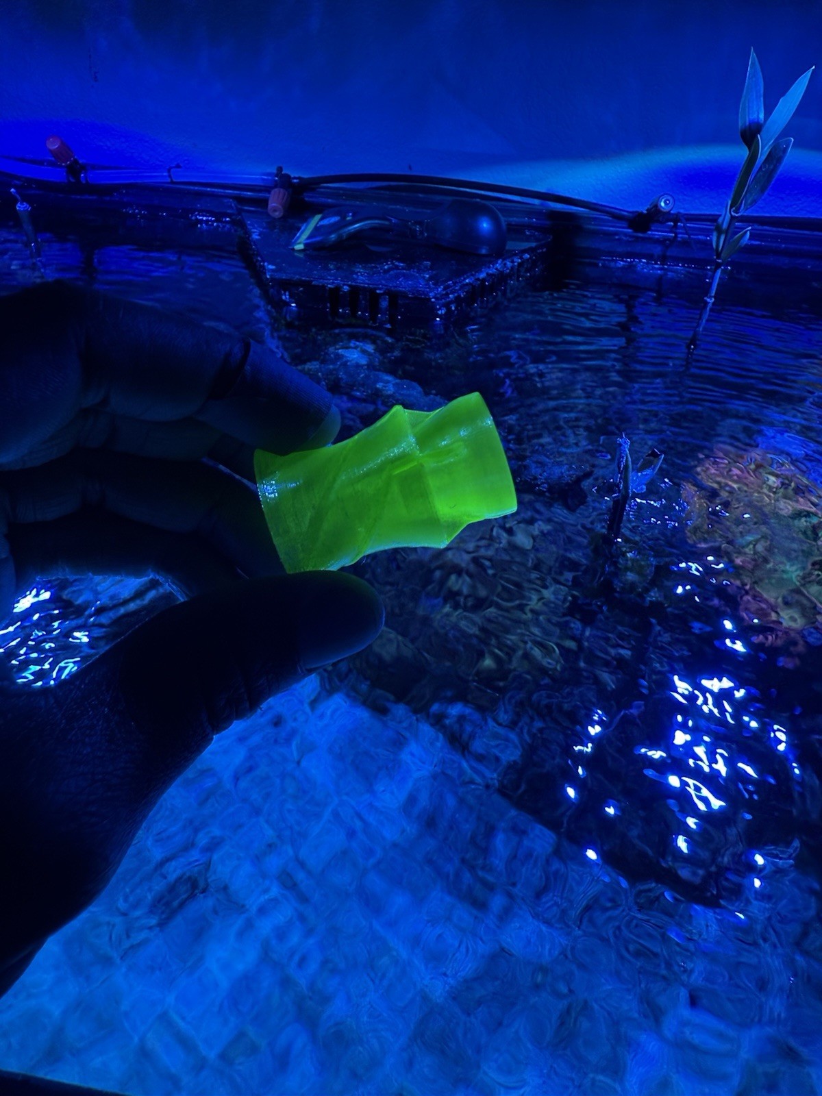 Kryptonite Green 3/4” Loc Line Flow Generator | Reef Tank Upgrade | PETG