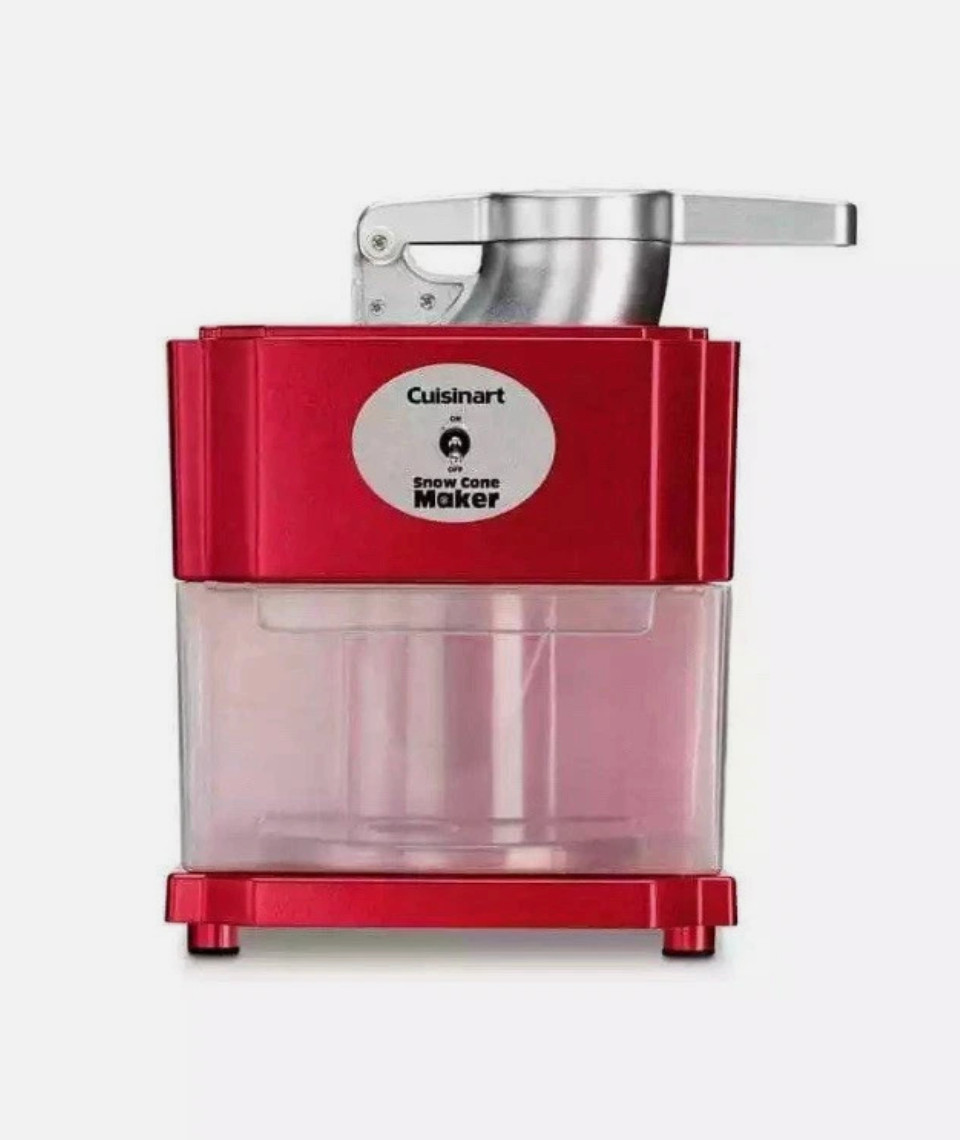 20 Oz. Red Countertop Snow Cone Machine
