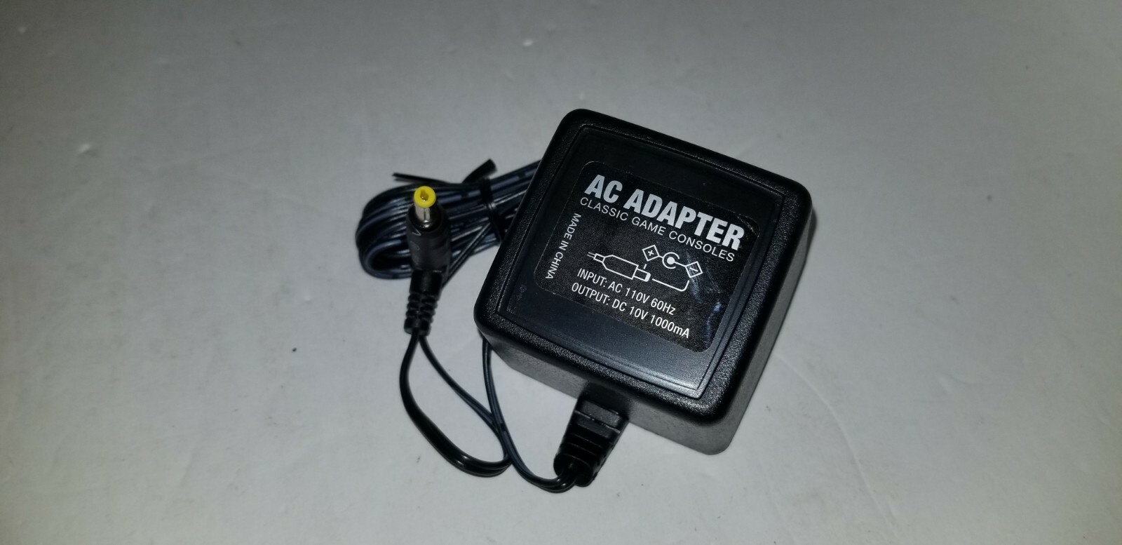 Replacement AC Power Supply Adapter cord for the SEGA CDX  System Console
