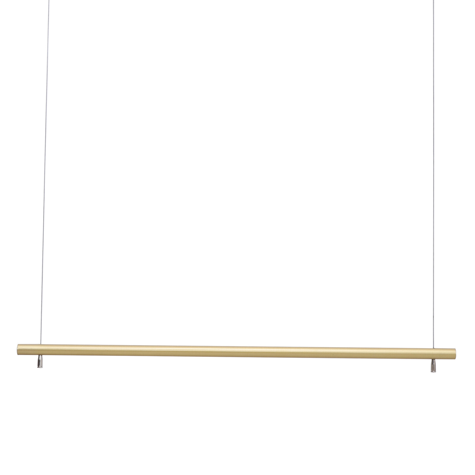 Metal Floating Clothes Hanger Ceiling Rail Durable Garment Hanging Rod 1m