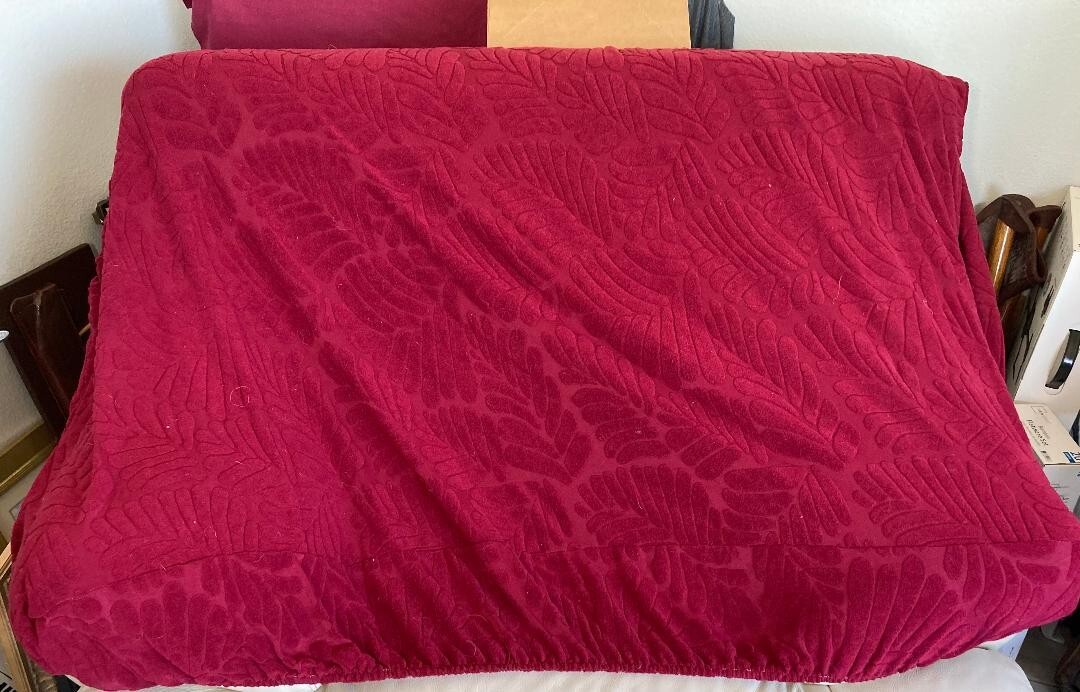 Furniture Protectors in Burgundy for Pets and Kids 3 Pieces Couch Chair Ottoman