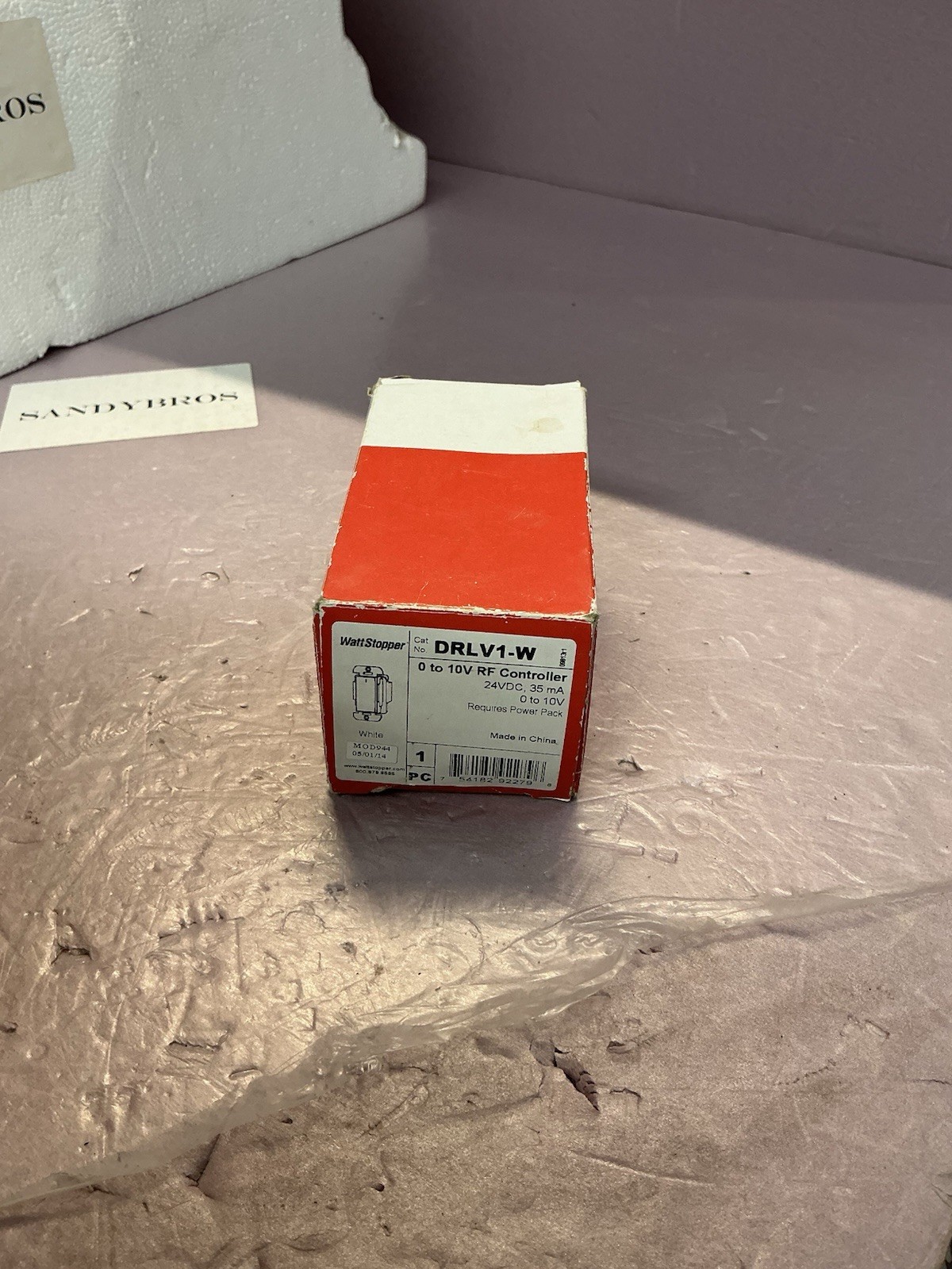 Wattstopper/Legrand DRLV1-W 0 TO 10V RF CONTROLLER