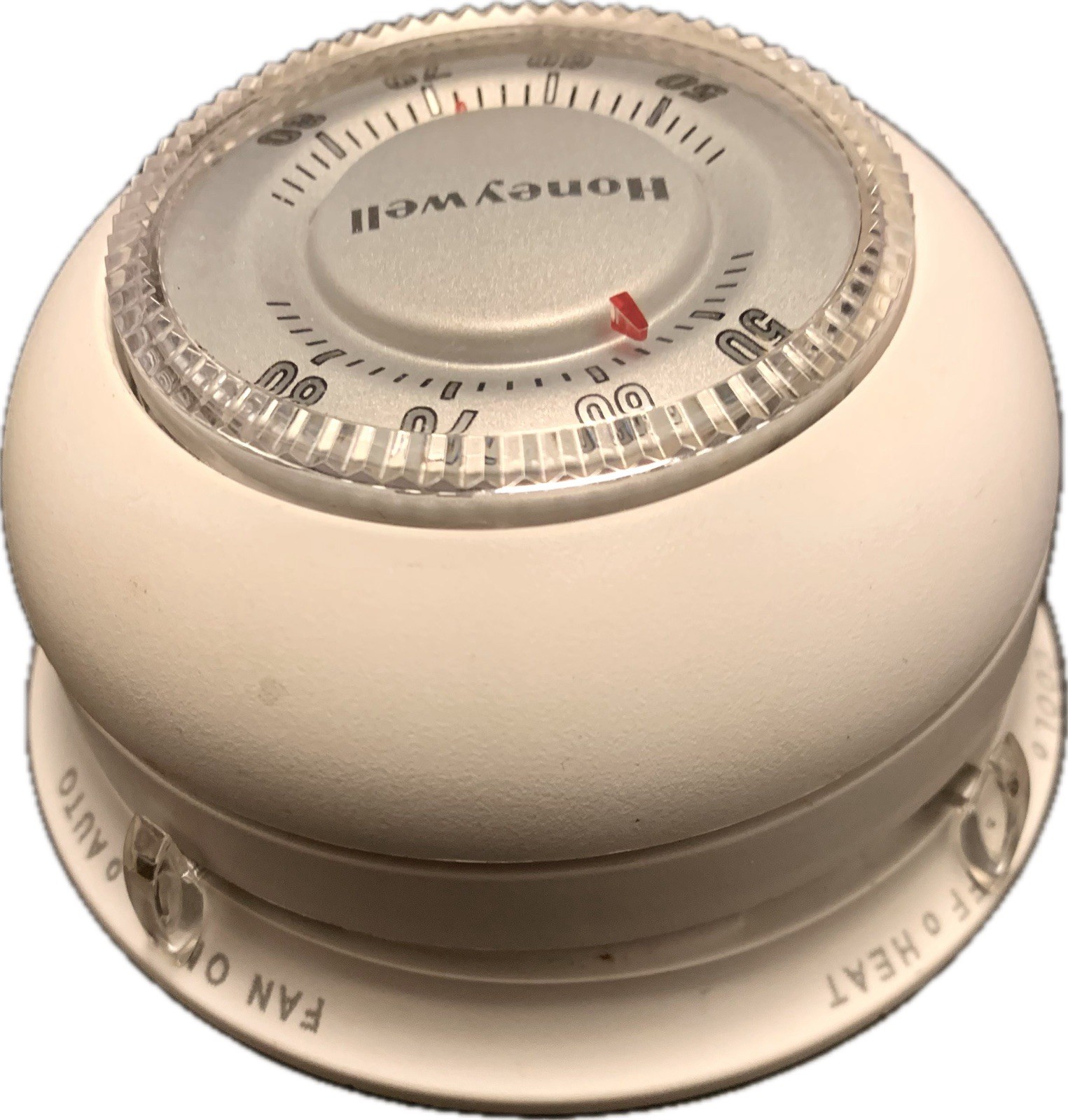 Honeywell CT87N4450 The Round Thermostat Adjust Rotary Dial; COMPLETE w/ Cover