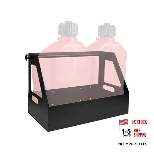 Race Fuel Jug Gas Can holder for Trailer, Compatible with VP Racing Fuel 2 Jug
