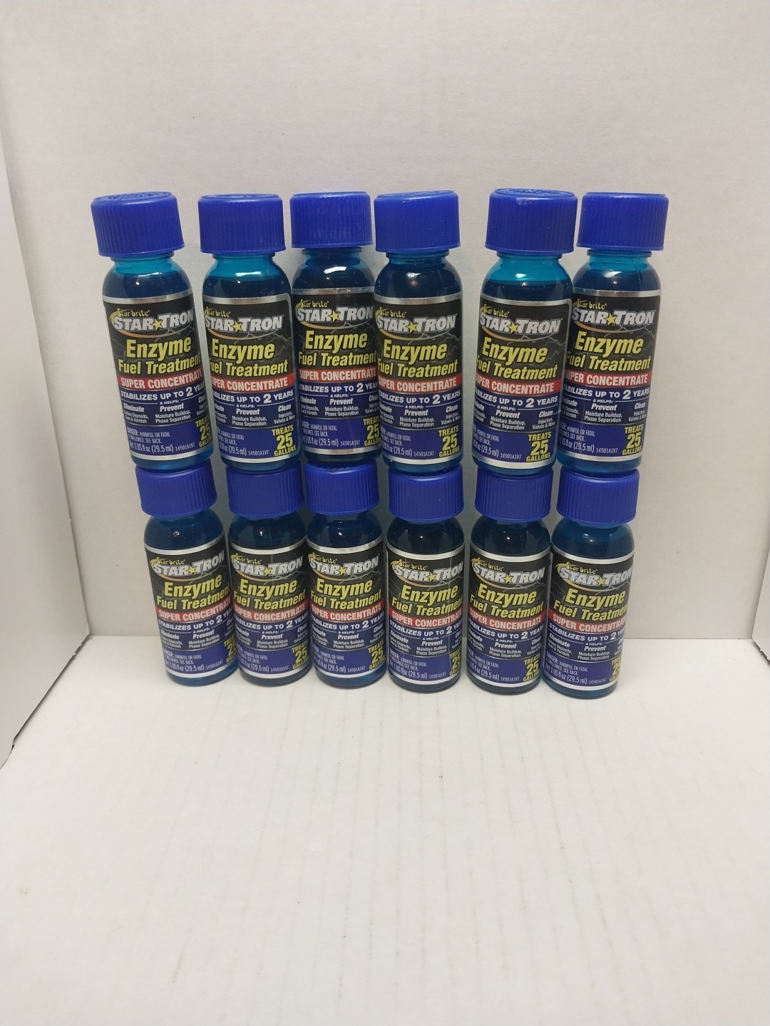 12pk STAR BRITE Star Tron Enzyme Fuel Treatment Super Concentrated 1oz to 25 Gal