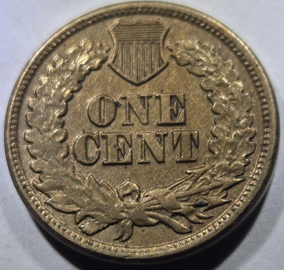 1863 Indian Head Penny Attractive Lightly Circulated Specimen