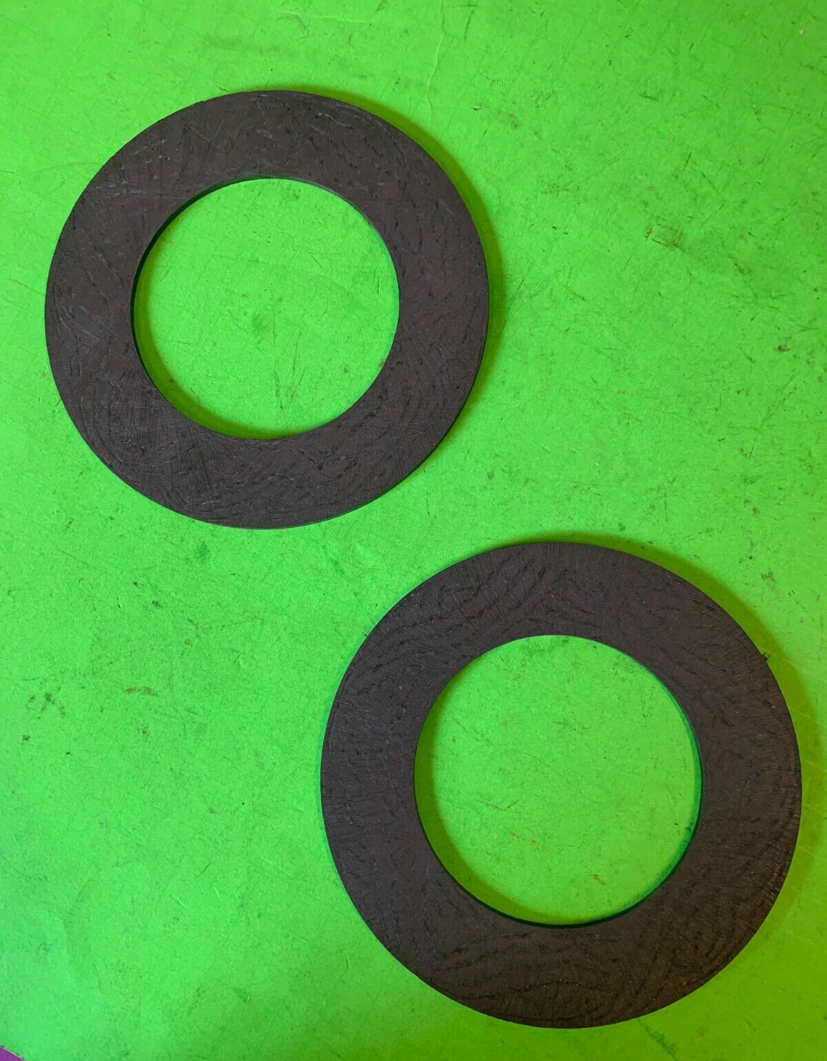 Pair aftermarket slip clutch linings replaces John Deere W34913 LX5, LX6, MX6
