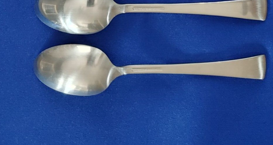 5- Wallace CITATION Stainless GLOSSY Silverware 5 7/8" Teaspoons