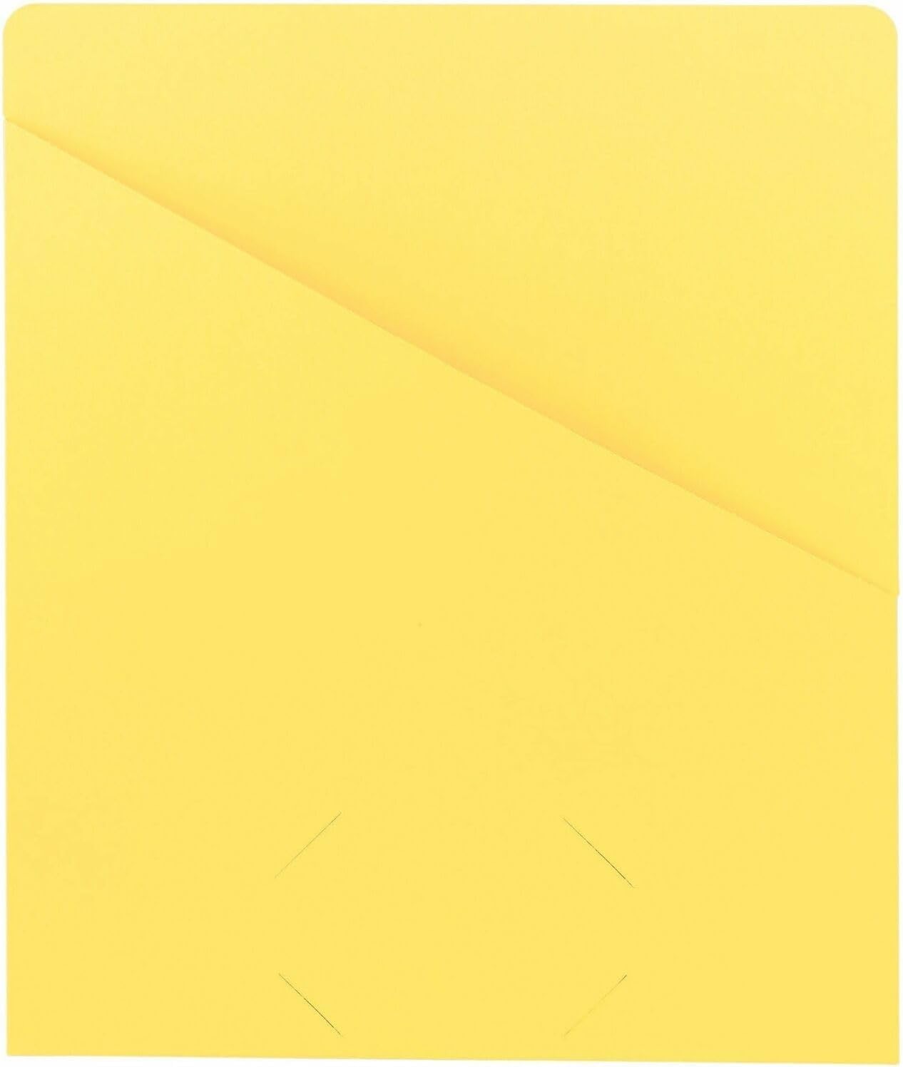 Slash Jacket, Letter Size, Assorted Colors, 25 per Pack (75425)