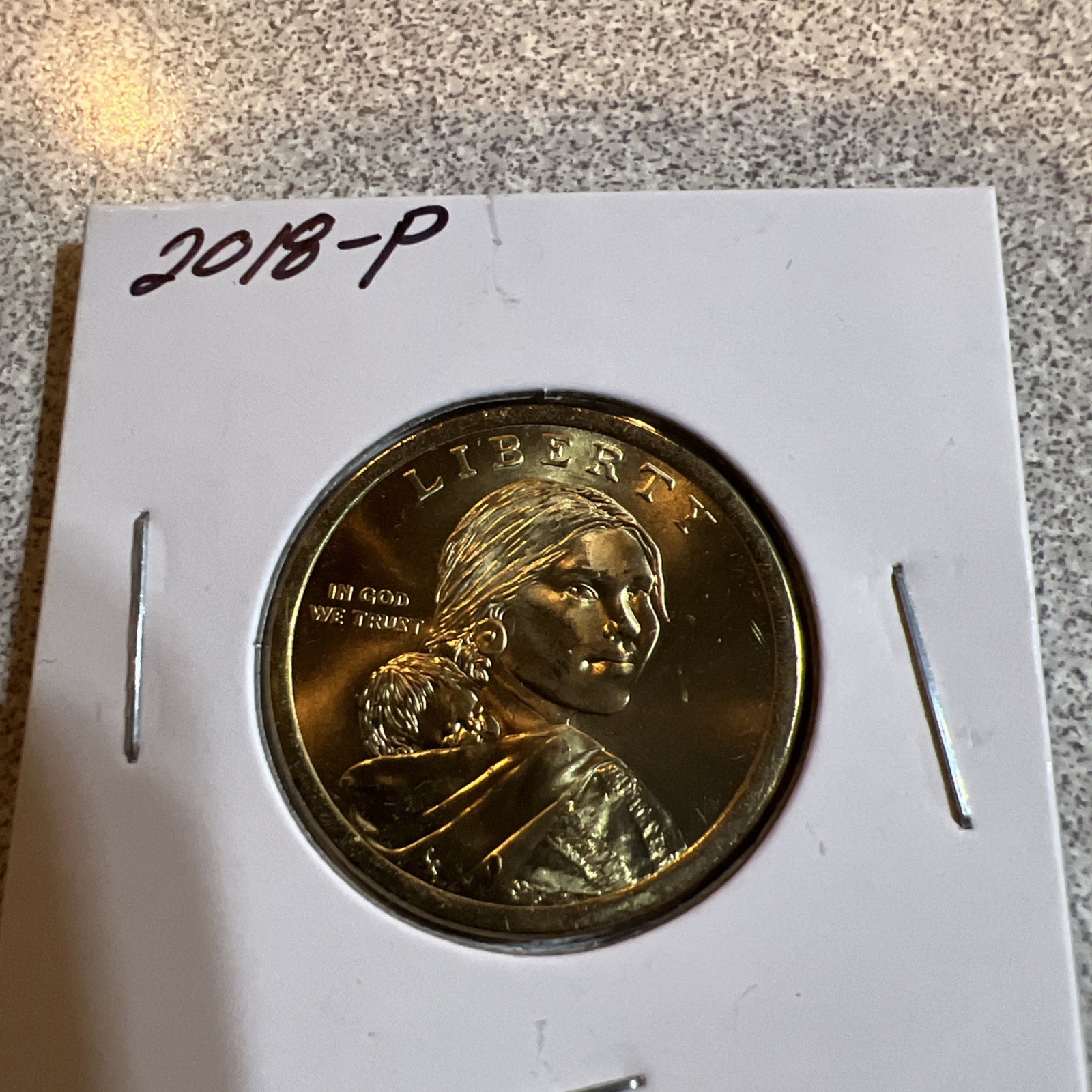 2018 P Native American Sacagawea Dollar