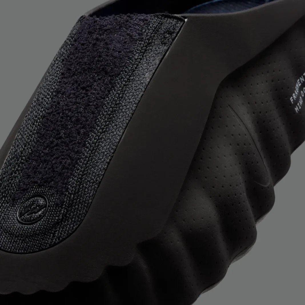 NEW Fragment x Mind 001 Slide “Black” IQ8502-001 Size US 7-12 for Men