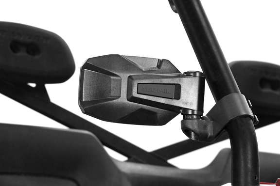 SEIZMIK 18092 ABS 'STRIKE' SIDE VIEW MIRROR PAIR 2"