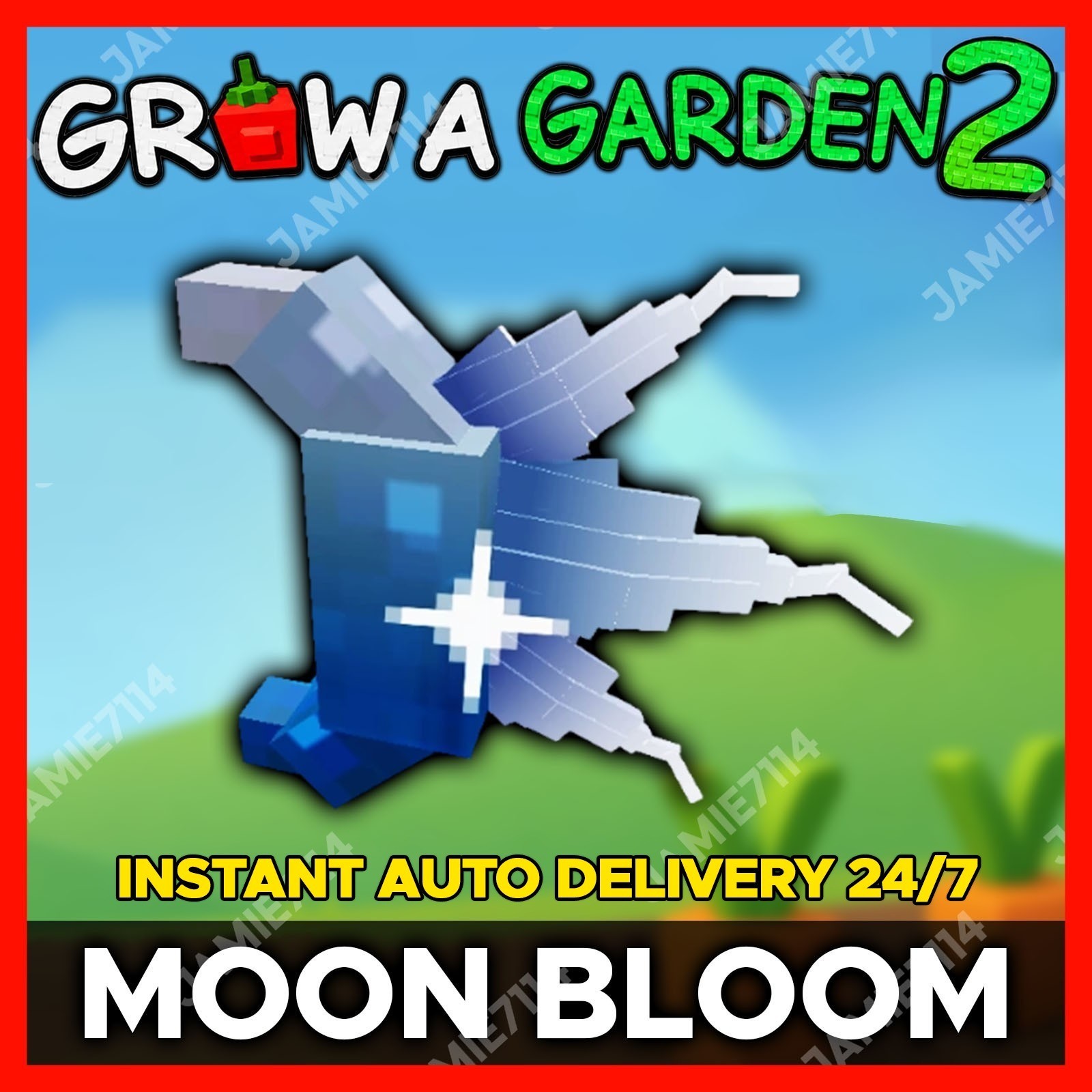🪴Grow a Garden 2 | Moon Bloom Seed | GAG2 Fast & Easy