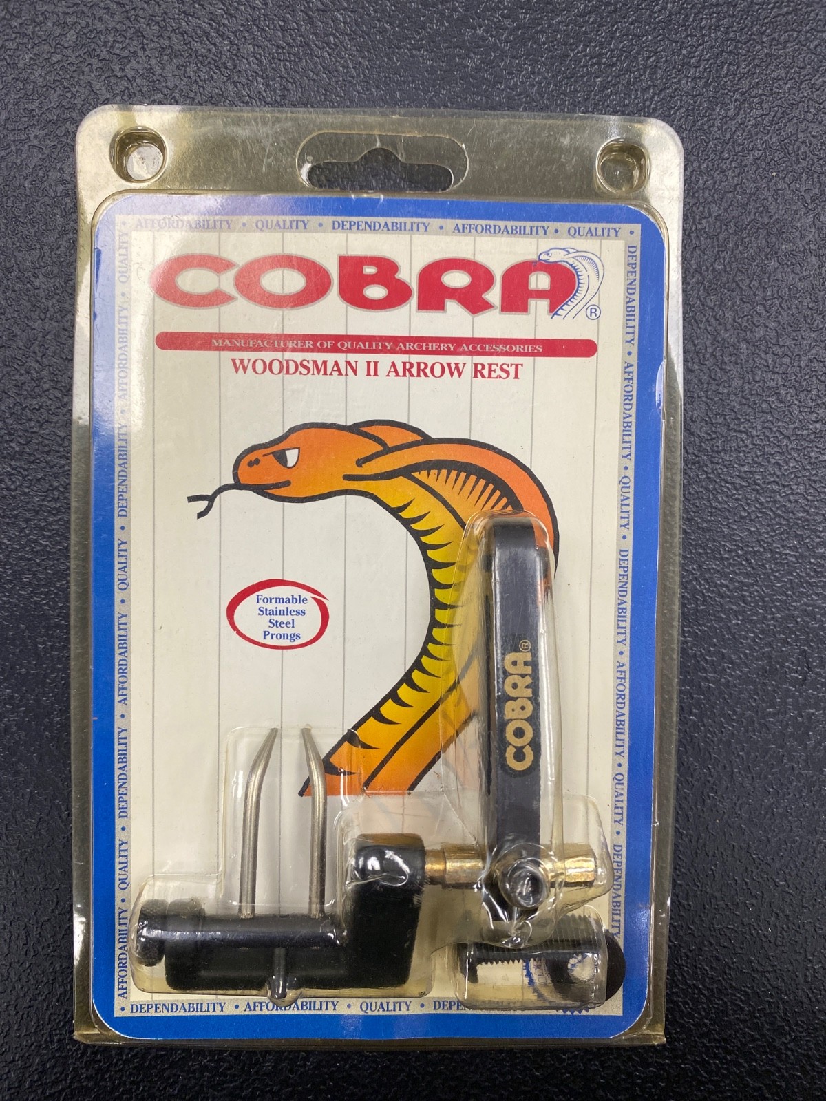 Cobra Woodsman 2  II Arrow Rest RARE VINTAGE