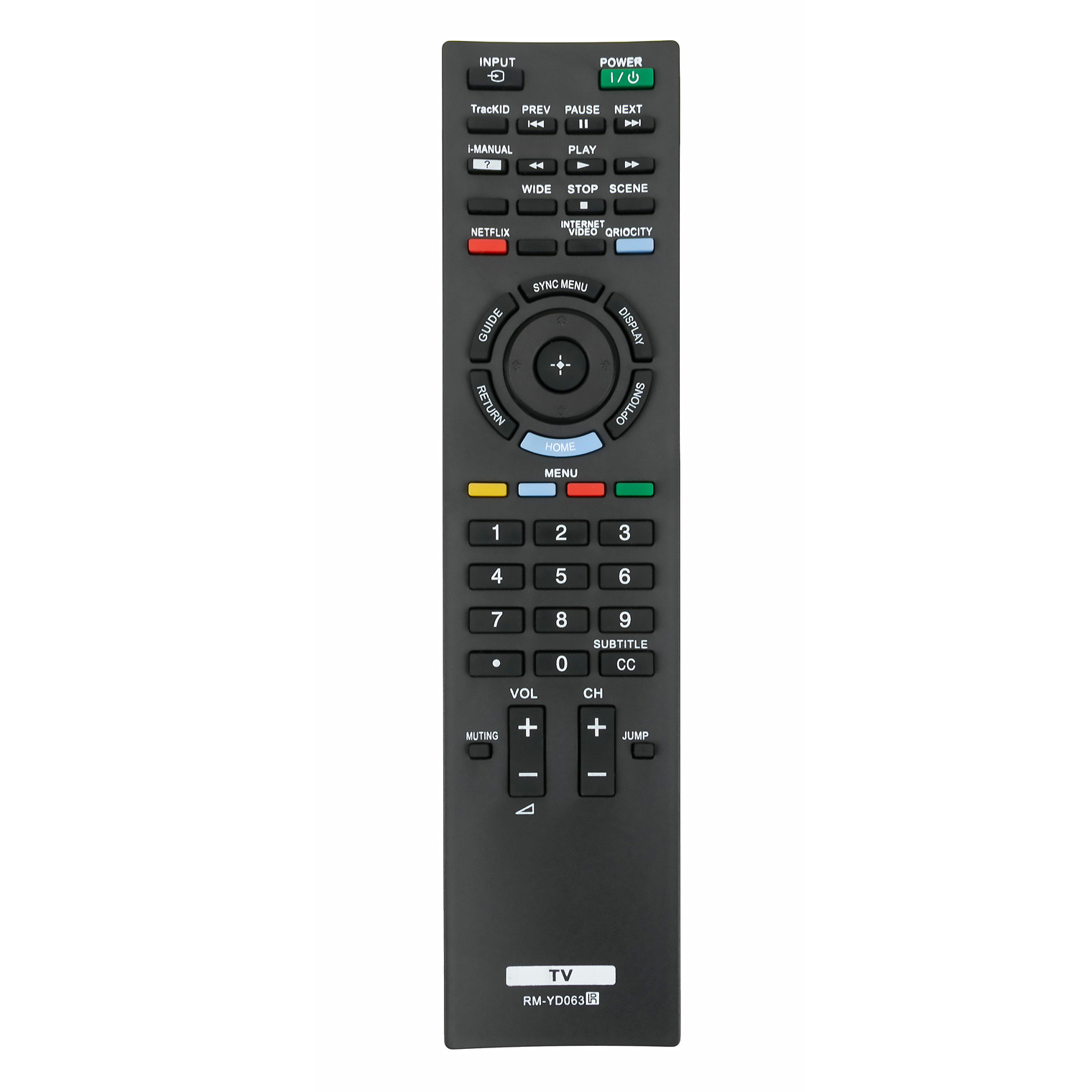 New RM-YD063 Replaced Remote for Sony TV KDL-40EX521 KDL-46EX523 KDL46EX520
