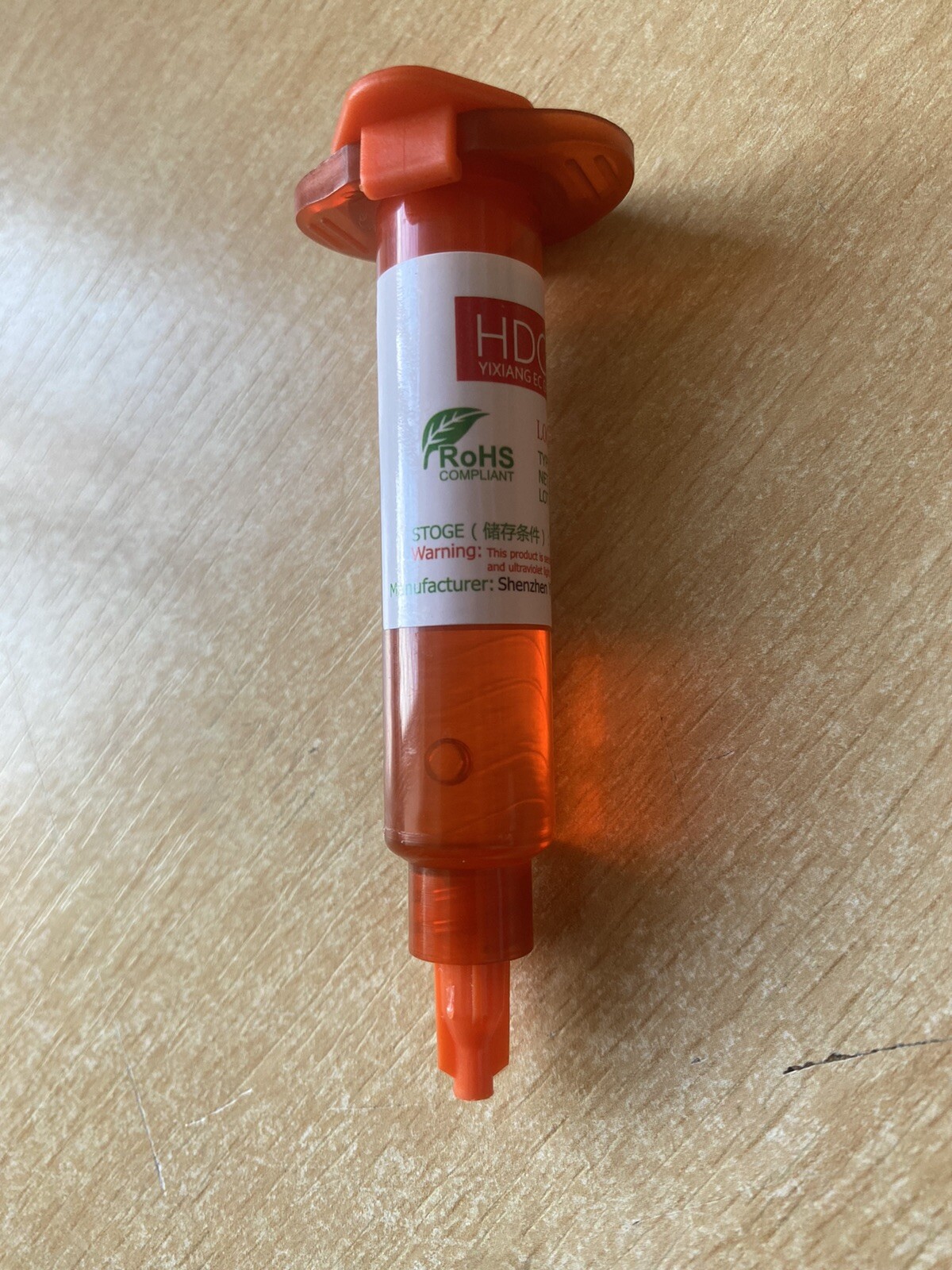 5ML FLY TYING UV RESIN, GLUE LIGHT + NOZZLE + 9 LED UV TORCH FOR CURING