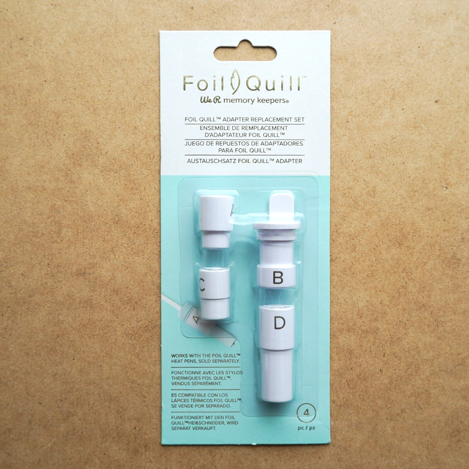 We R Memory Keepers ~ Foil Quill ~ Foil Quill Adapter Replacement Set 4 pc