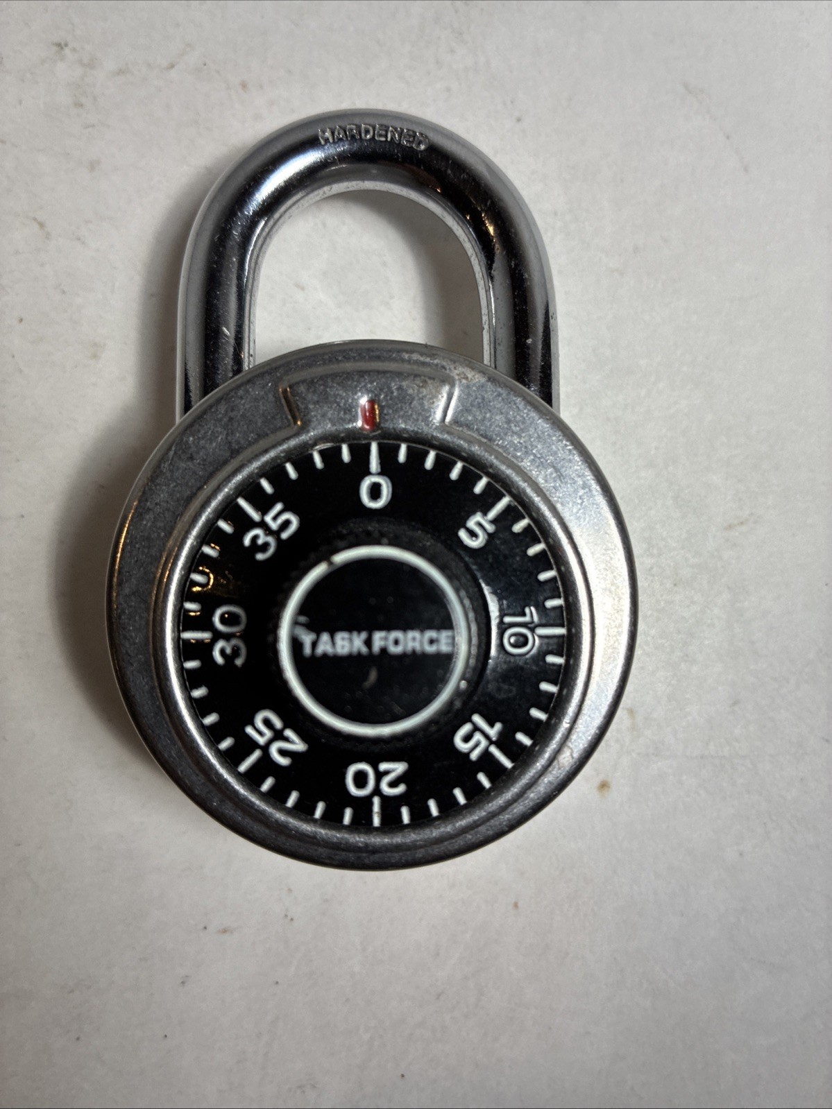 Task Force 1-7/8 in Wide Combination Padlock with Three Digit Combination