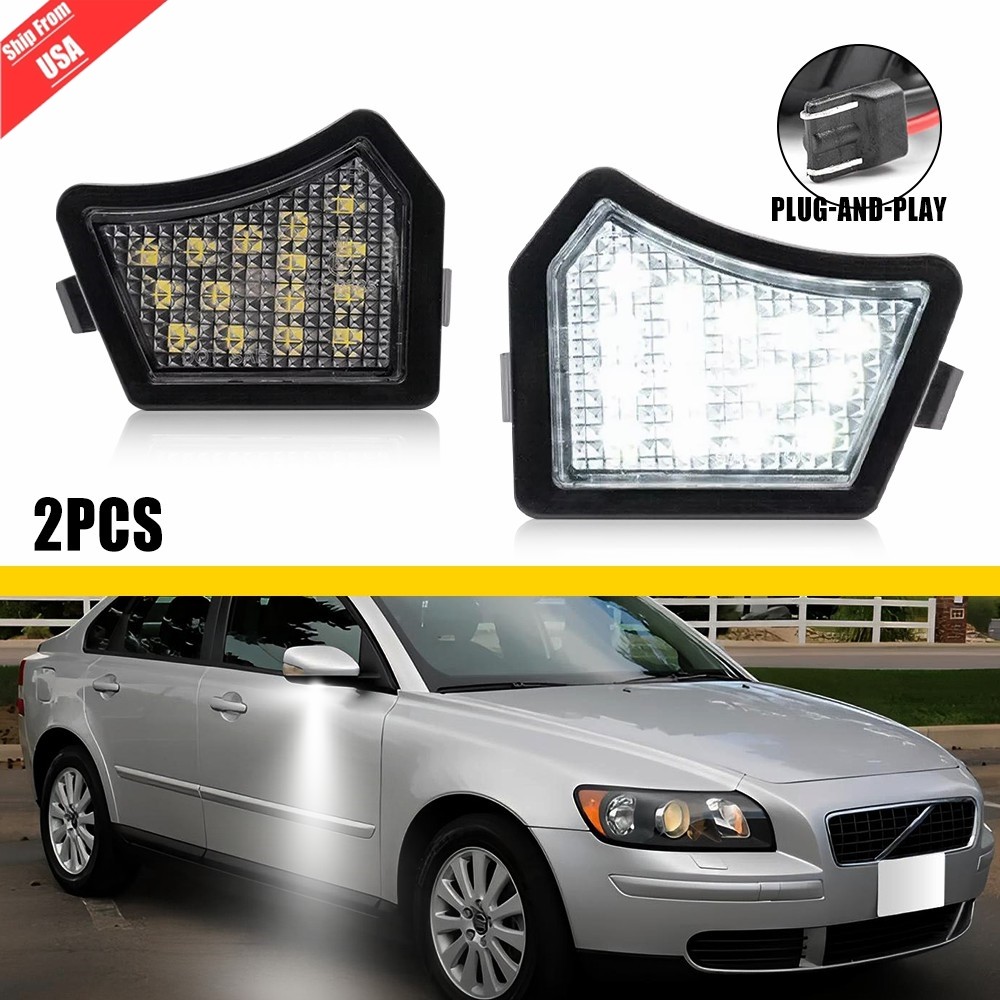 LED Side Mirror Puddle Light For Volvo V70 S80 XC90 V50 C30 C70 V50 C2C37089