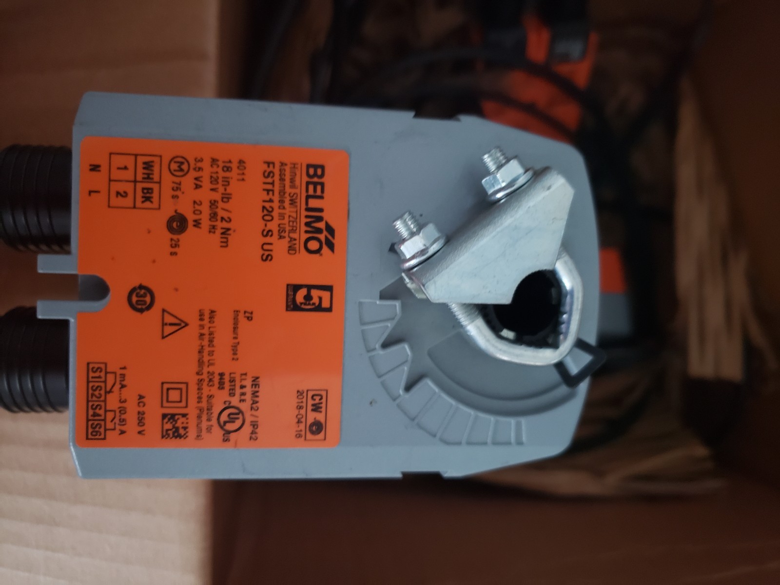 Belimo FSTF120-S US Actuator