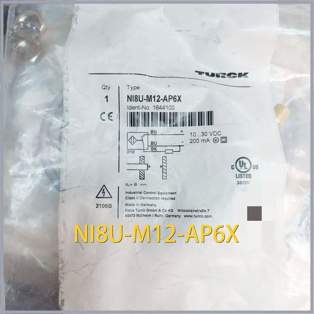 TURCK New NI8-M18E-AP6X-H1141 NI8-M18E-AN6X-H1141 NI8-M18E-LIU-H1141 sensor