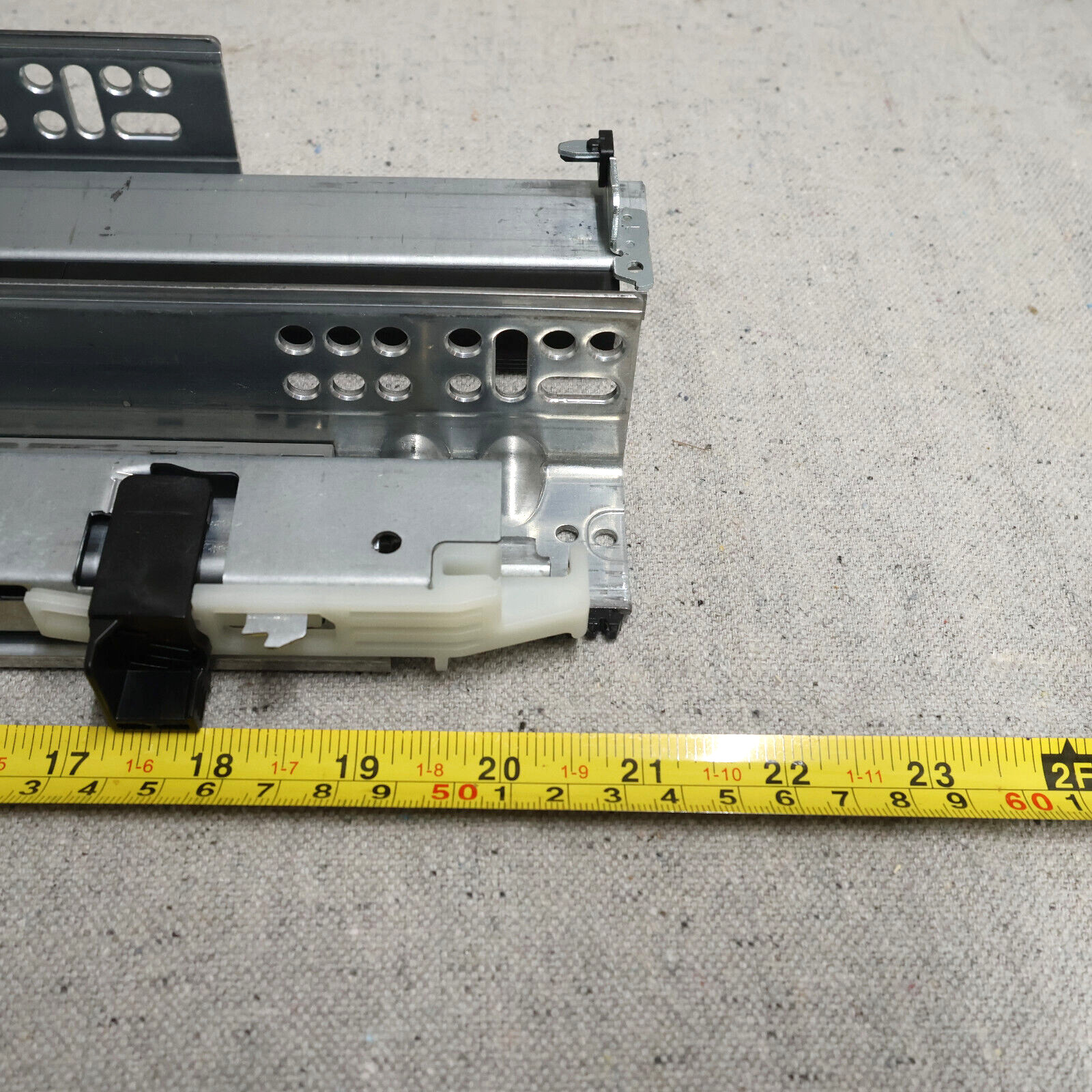 Push to Open Full Extension Undermount Drawer Slide Set 21" Salice Progressa+