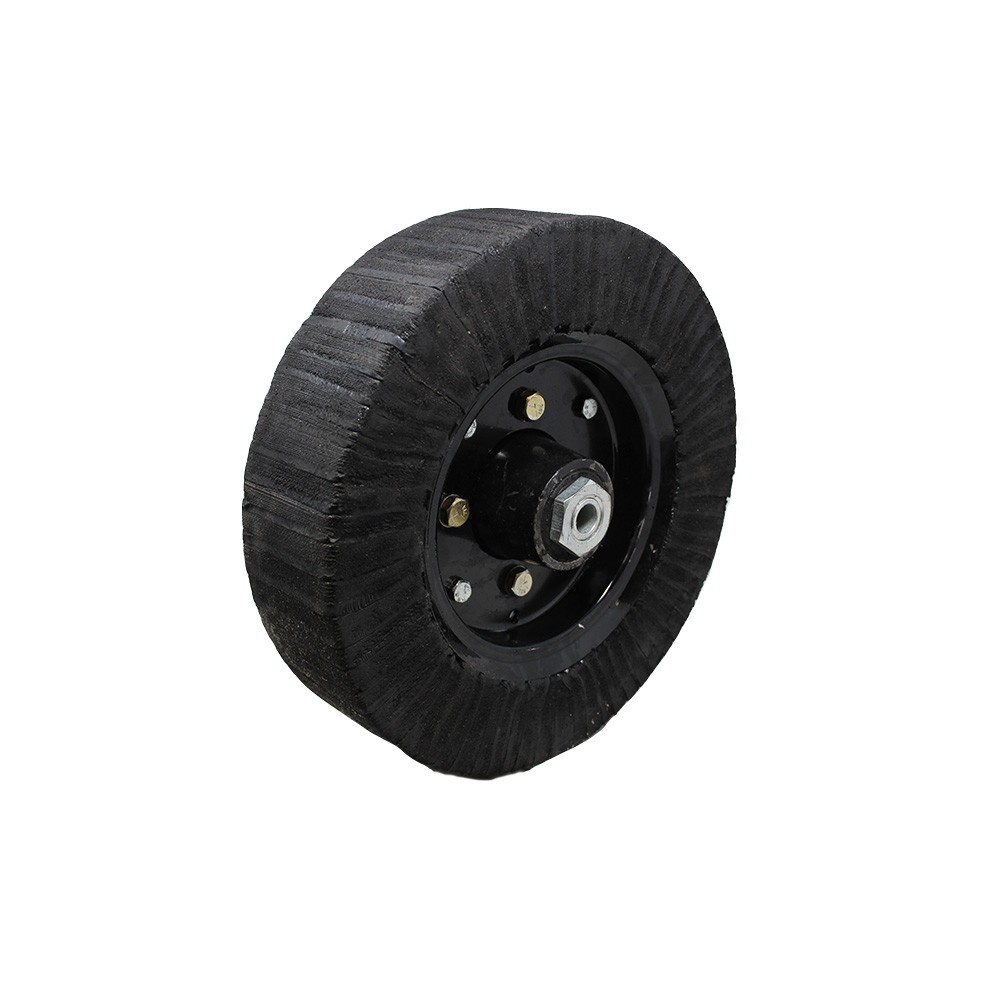 Cutter Tail Wheel AND Hub Assembly Bush Hog 15" Wheel 4 Bolt Hub 3/4" Shaft
