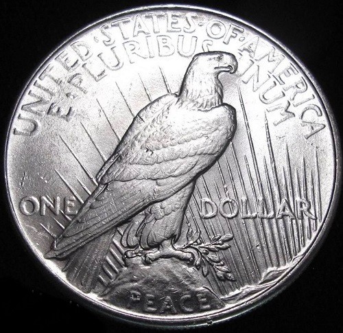 1934 Peace Silver Dollar Key Date Nice Coin & Luster #292