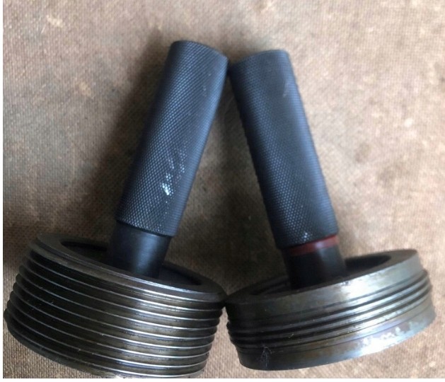 Test for MSBg piston thread 75 x 4 go/no go