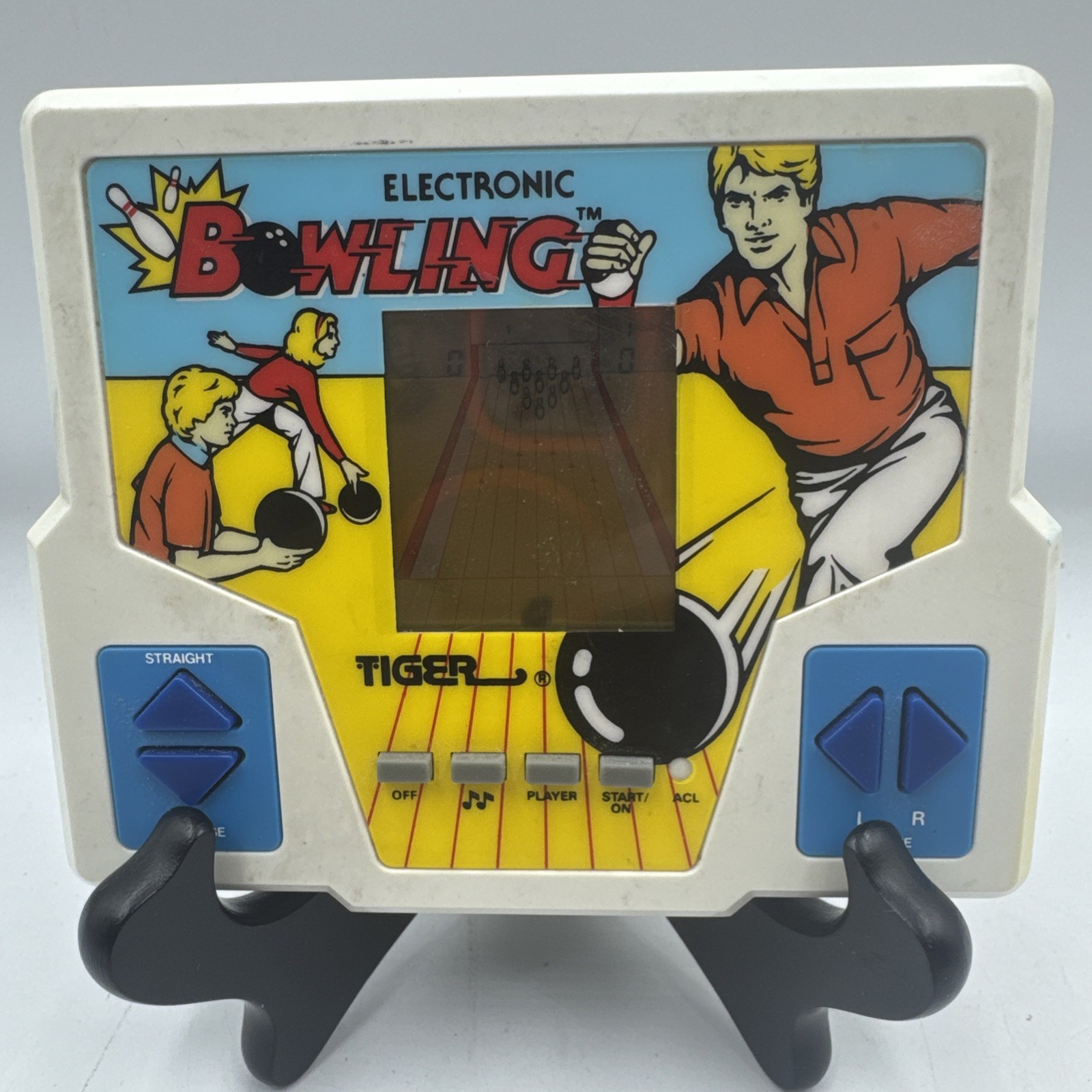 1987 Tiger Electronic Bowling Handheld Game.  Tested Working