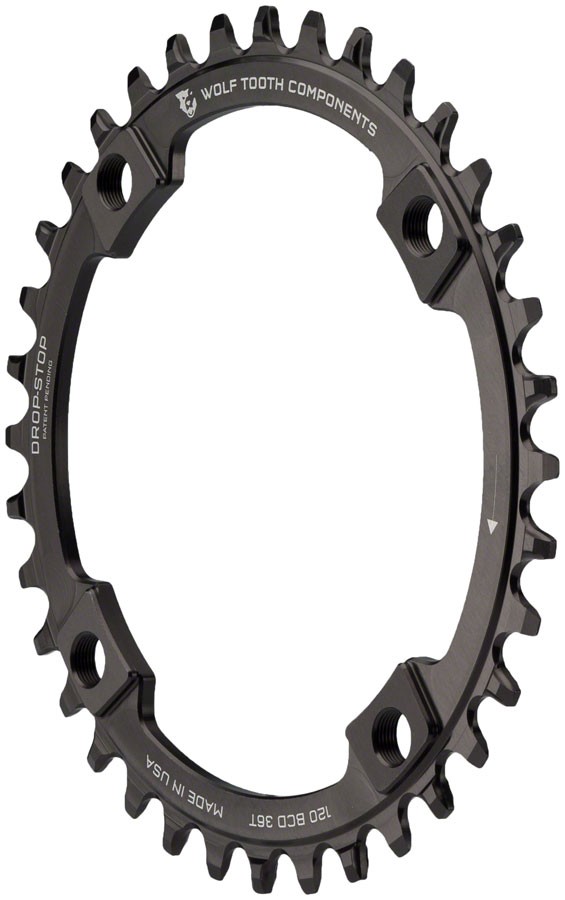 120 BCD Chainrings - Wolf Tooth 120 BCD Chainring - 36t, 120 BCD, 4-Bolt,