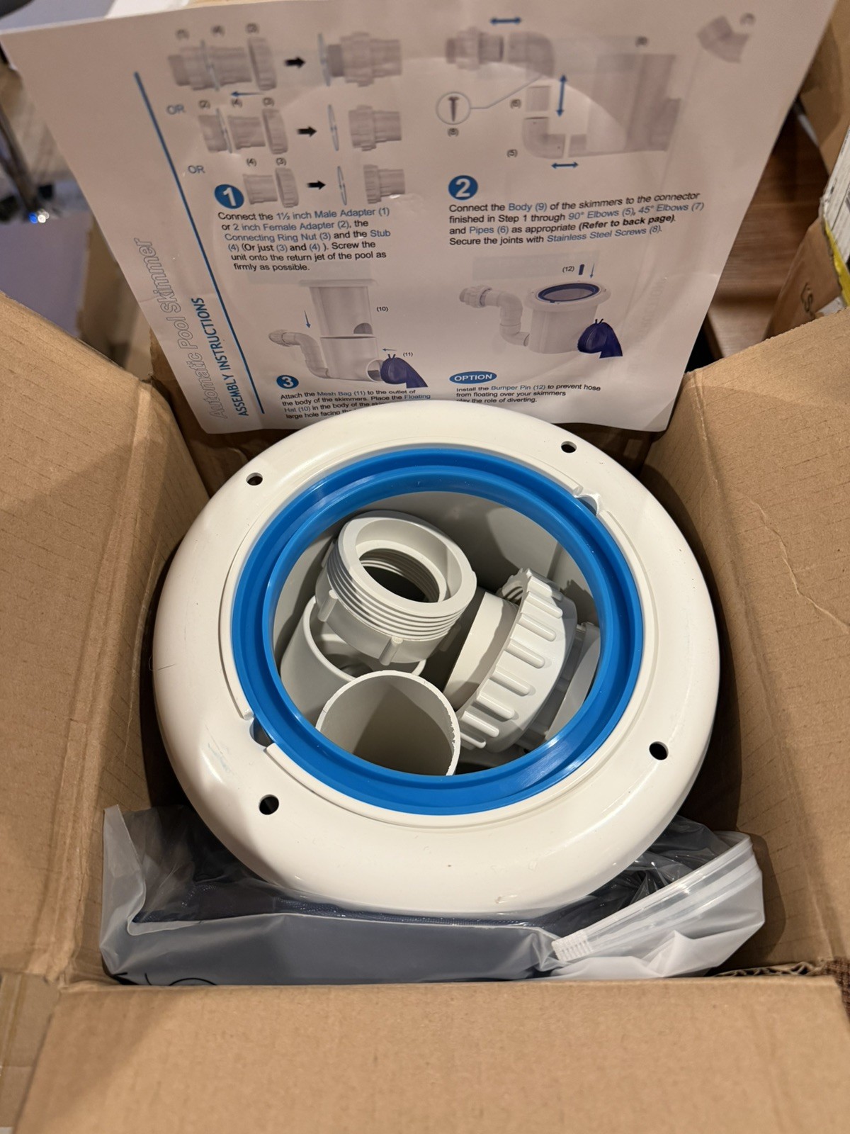 Automatic Pool Skimmer and Cleaner for Inground Pools, 2473